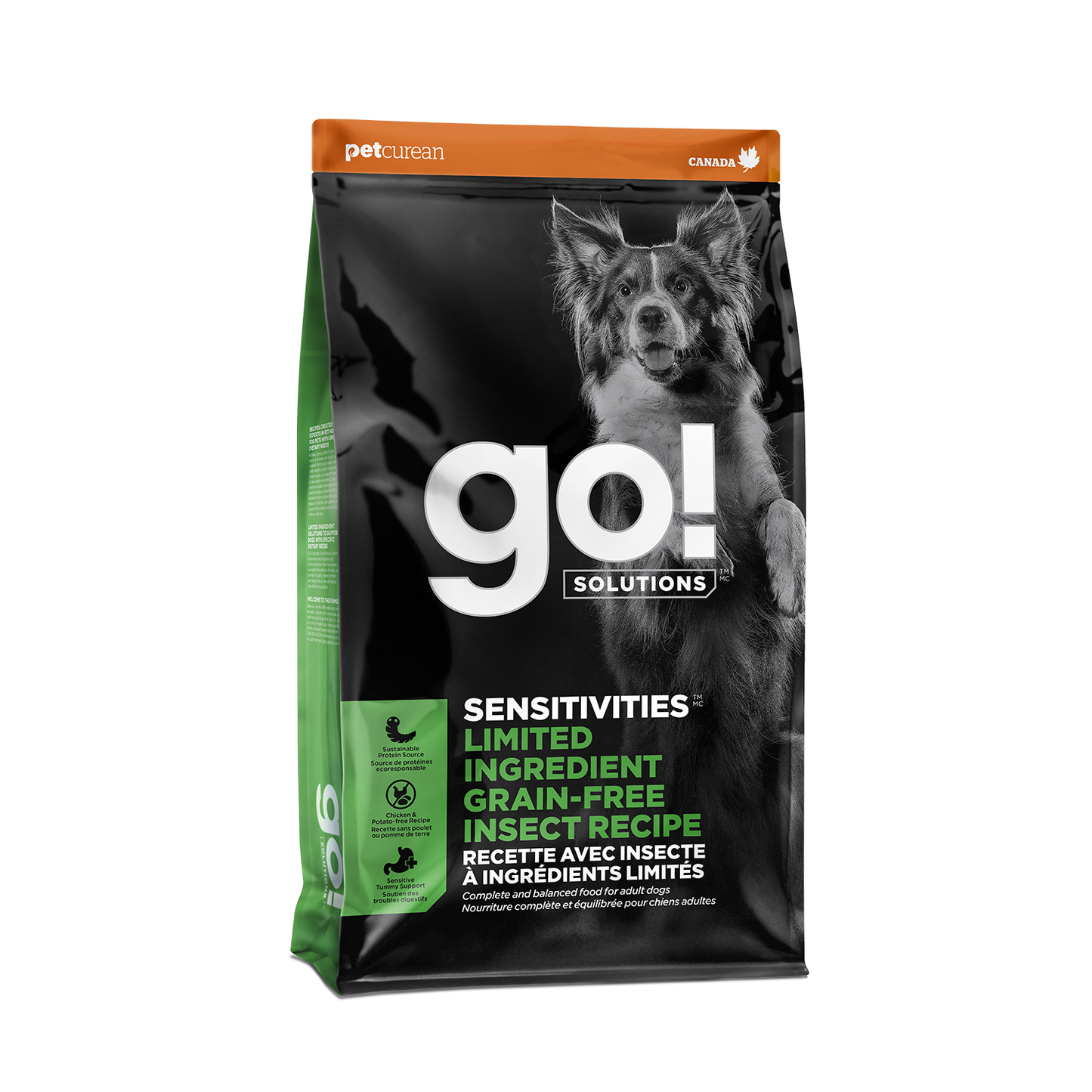 Go! Solution Sensitivities Grain Free Insect Recipe Dog Dry Food - 1.59kg