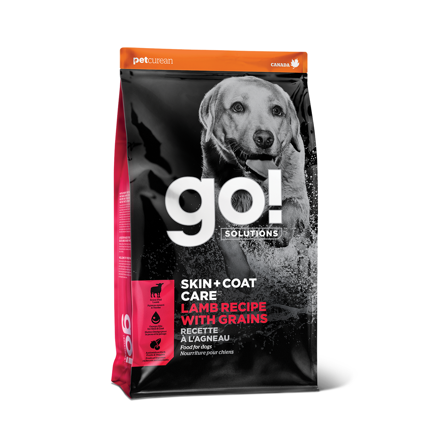 Go! Solution Skin Coat Care Lamb Recipe With Grains Dog Dry Food