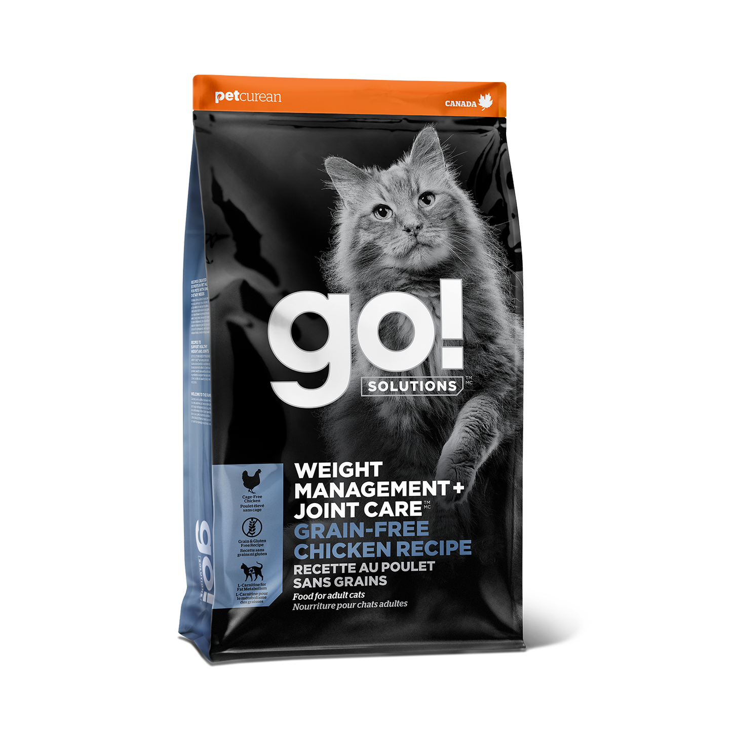 Go! Solution Weight Management + Joint Care Grain Free Chicken Recipe Cat Dry Food