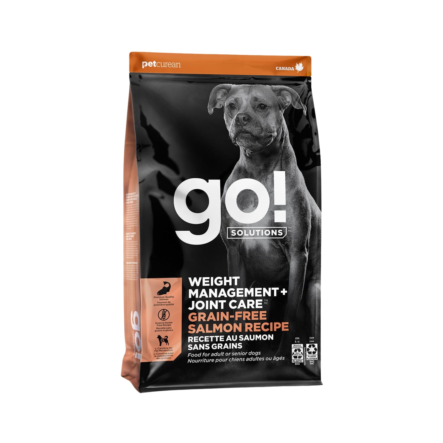 Go! Solution Weight Management + Joint Care Grain Free Salmon Recipe Dog Dry Food - 1.59kg