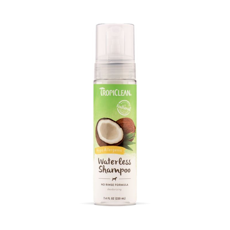 Tropiclean Hypoallergenic Waterless Pet Shampoo 7.4oz