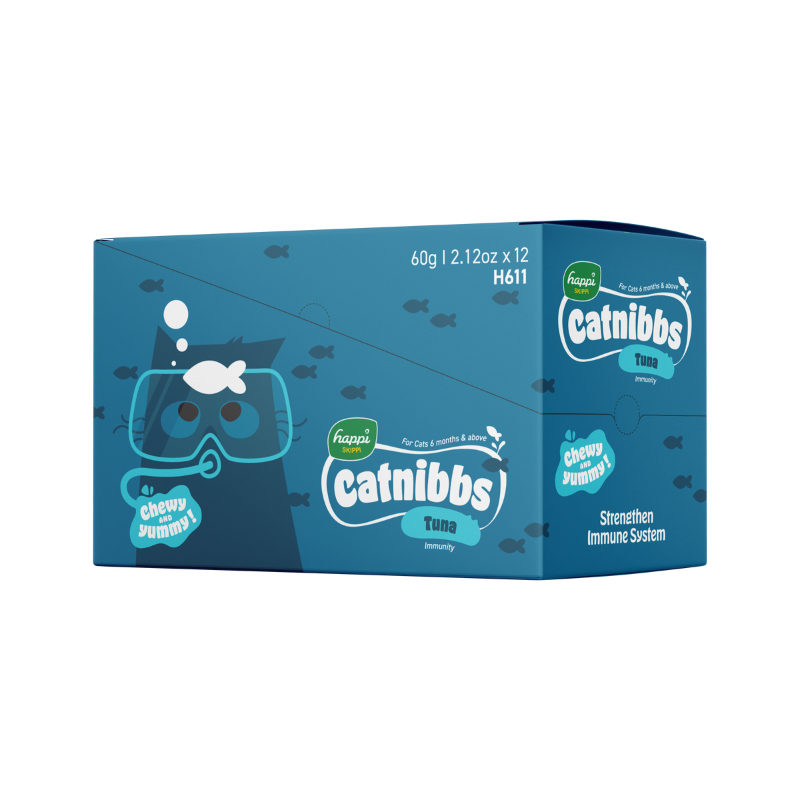 Happi Skippi Catnibbs Tuna Cat Treats - 60g