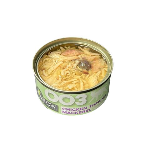 Harlow Blend 003 Chicken Topping Mackerel Wet Cat Food 80g