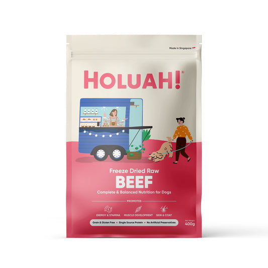 Holuah! Freeze Dried Food For Dogs - Beef