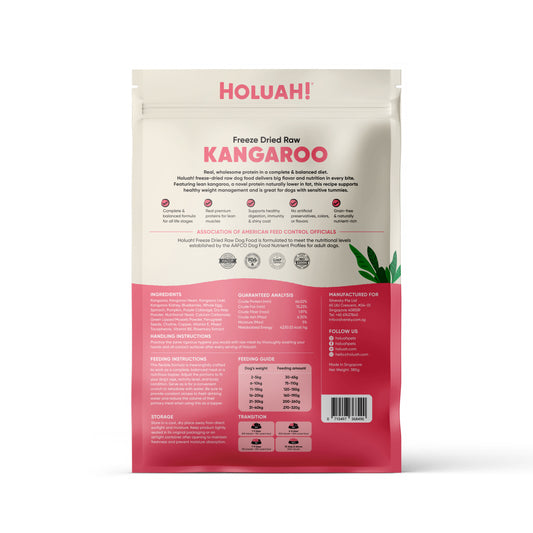 Holuah! Freeze Dried Food For Dogs - Kangaroo