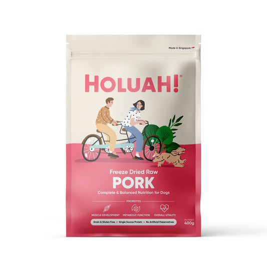 Holuah! Freeze Dried Food For Dogs - Pork