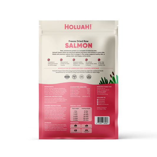 Holuah! Freeze Dried Food For Dogs - Salmon