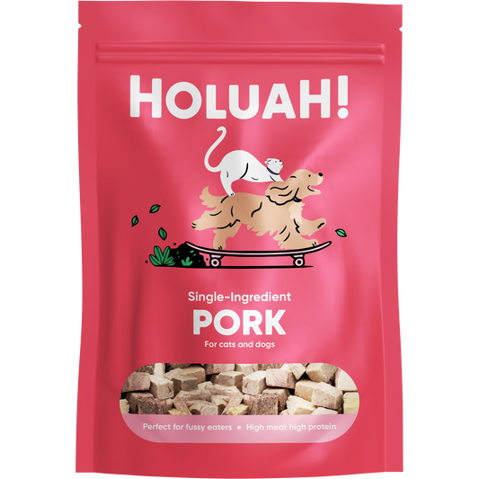 Holuah! Freeze Dried Pork Cats & Dogs Treats 70g