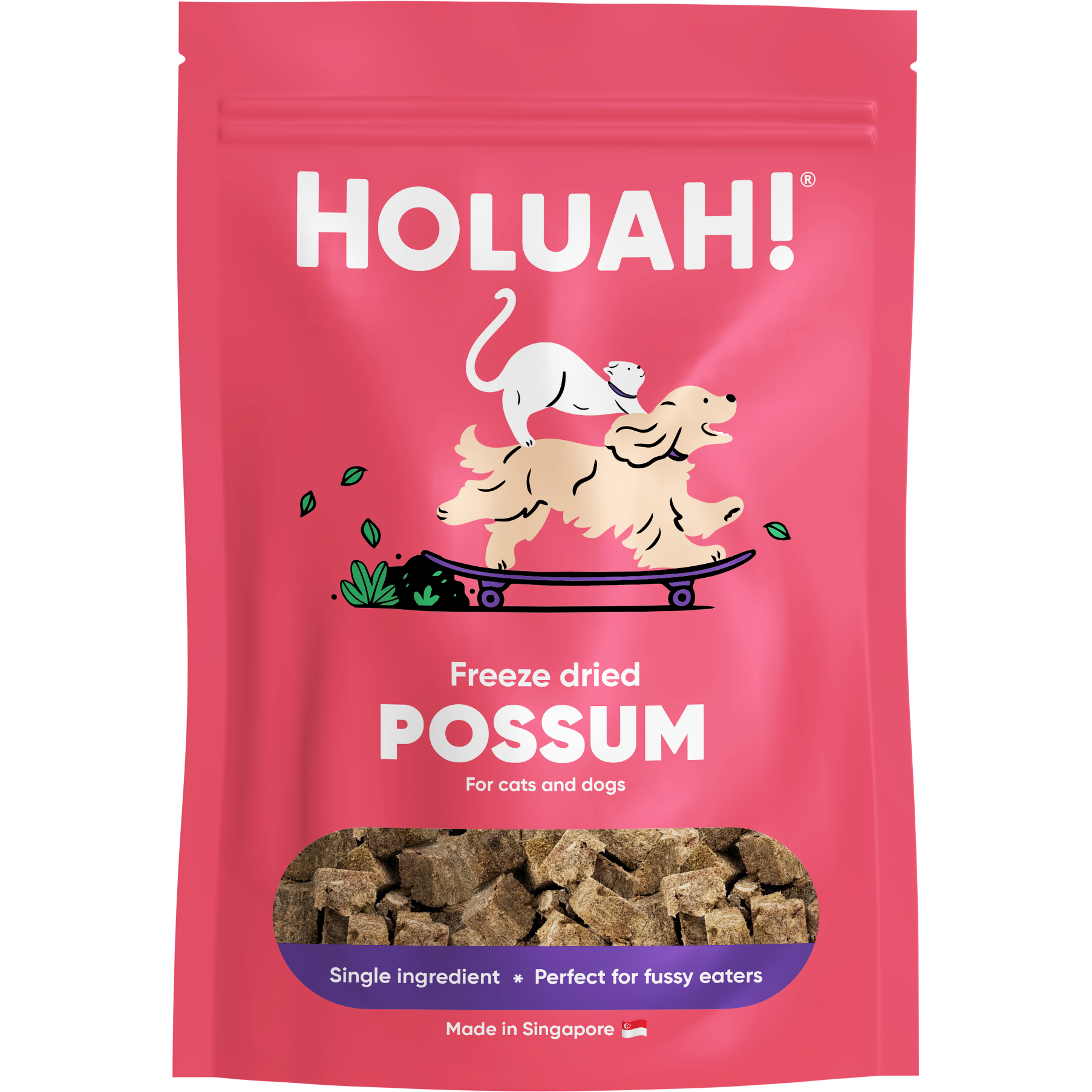 Holuah! Freeze Dried Possum Cat & Dog Treats 50g