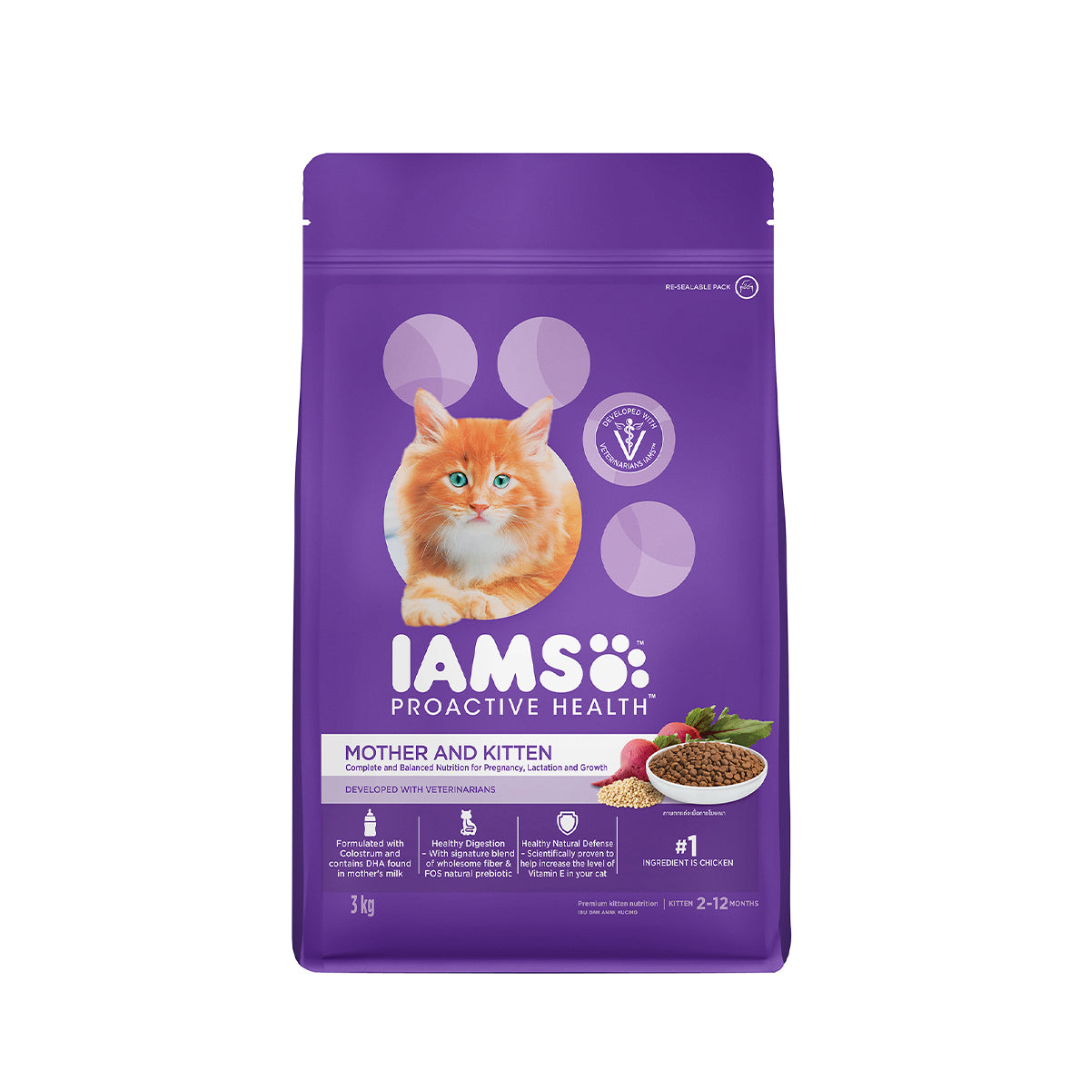 Iams Proactive Health Premium Mother and Kitten Cat Food