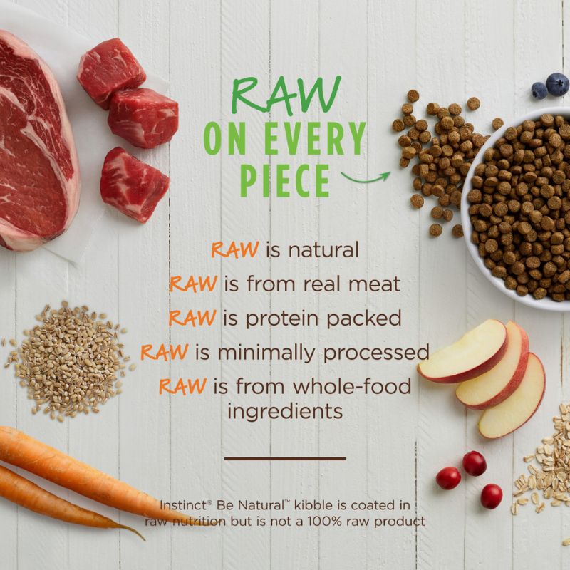 Instinct Be Natural Real Beef & Barley Recipe Dry Dog Food