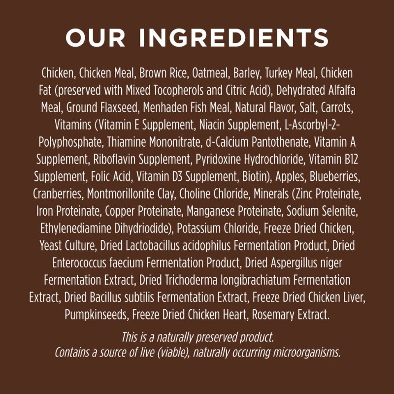 Instinct Be Natural Real Chicken & Brown Rice Recipe Dry Dog Food