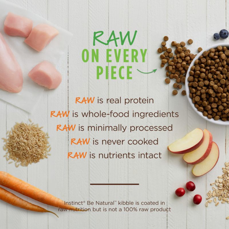 Instinct Be Natural Real Chicken & Brown Rice Recipe Dry Dog Food