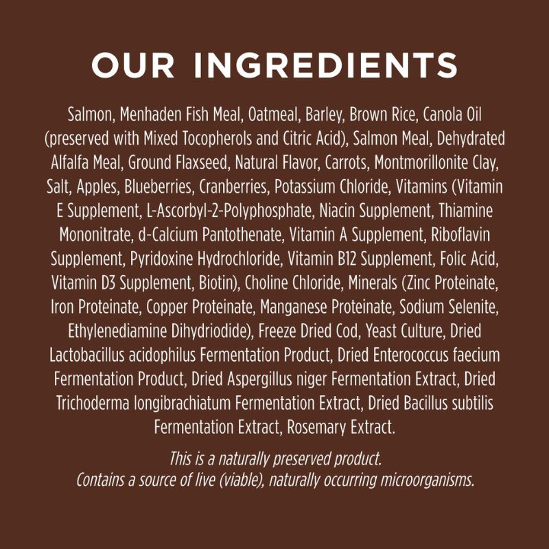 Instinct Be Natural Real Salmon & Brown Rice Recipe Dry Dog Food