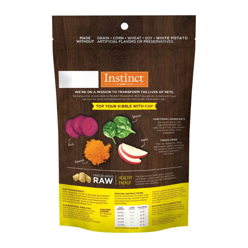 Instinct Freeze-Dried Raw Boost Mixers Energy Dog - [2 Size]