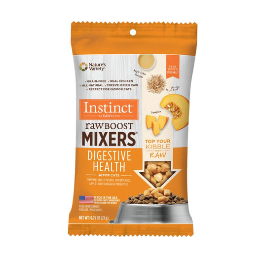 Instinct Freeze-Dried Raw Boost Mixers Grain-Free Digestive Health Recipe Cat [2 Size]
