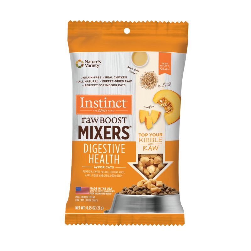Instinct Freeze-Dried Raw Boost Mixers Grain-Free Digestive Health Recipe Cat [2 Size]