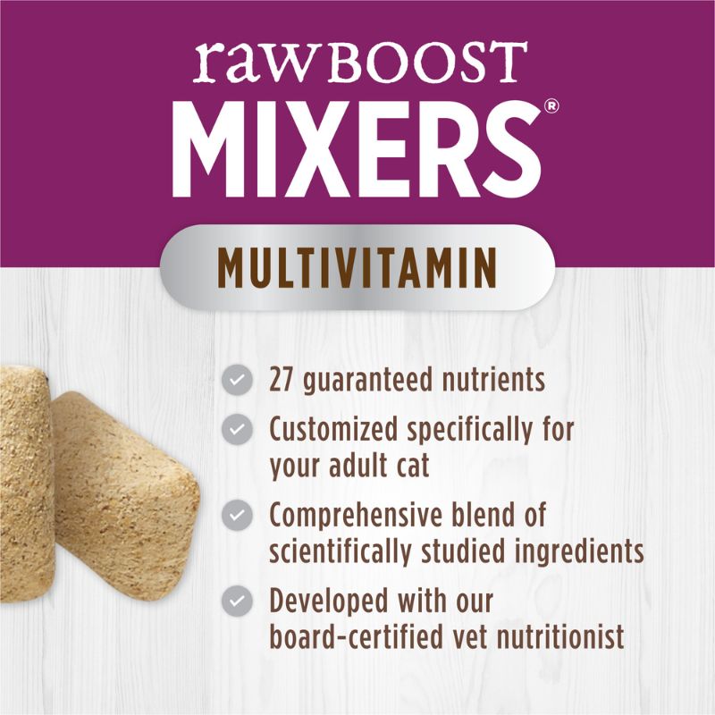 Instinct Freeze-Dried Raw Boost Mixers Grain-Free Multivitamin Adult Cat - [2 Size]