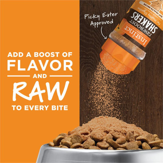 Instinct Freeze-Dried Raw Boost Shakers Gut Health Freeze-Dried Dog Food Topper - 5.5oz