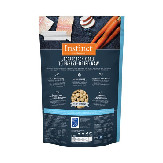 Instinct Freeze-Dried Raw Meal Grain-Free Pollock MSC Recipe Dog - 9oz