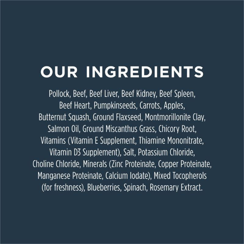 Instinct Freeze-Dried Raw Meal Grain-Free Pollock MSC Recipe Dog - 9oz