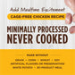 Instinct Raw Boost Shakers freeze-dried chicken cat food topper, with text "Add Mealtime Excitement" and "Minimally Processed Never Cooked.