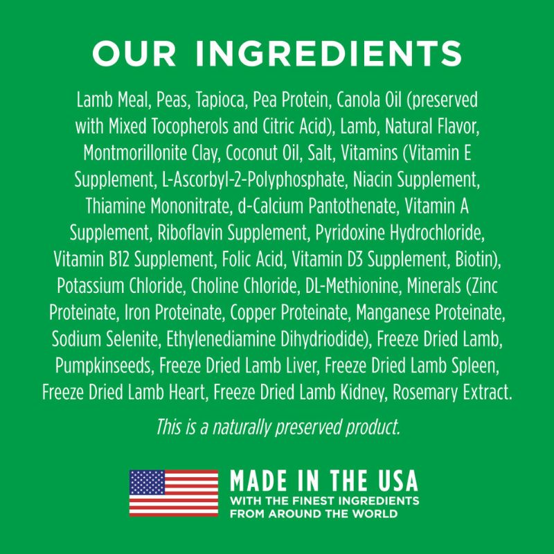 Instinct Limited Ingredient Diet Grain-Free Recipe with Real Lamb Dog - 20 lb