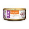 Instinct Limited Ingredient Diet Grain-Free Real Rabbit Recipe Pate Canned Cat Food, 5.5 oz, gold and purple can.