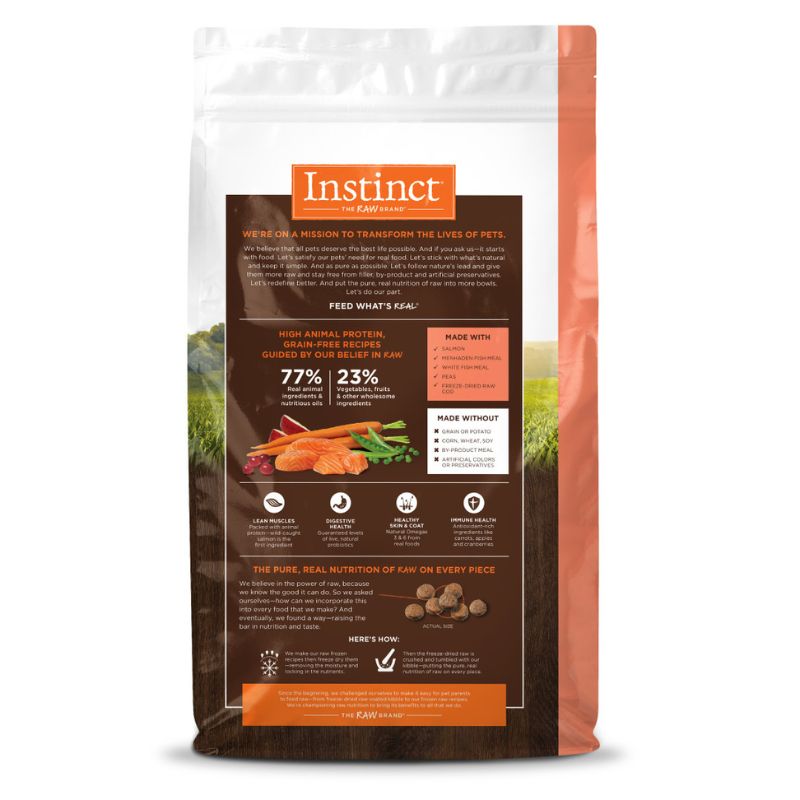 Instinct Original Grain-Free Recipe with Real Salmon Dry Cat [2 Size]