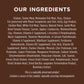 Detailed list of Instinct Original Kitten Grain-free Recipe ingredients on a dark background.