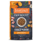 Instinct Raw Boost Gut Health dry dog food, 18lb bag, with chicken, kibble, and raw ingredients.