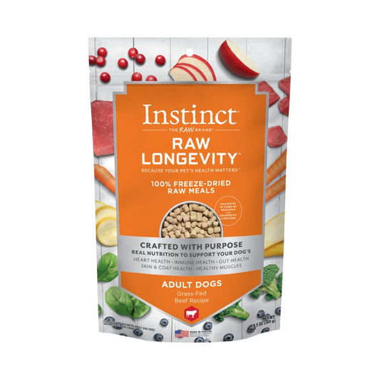 Instinct Raw Longevity Freeze-Dried Meals Beef - 9.5oz