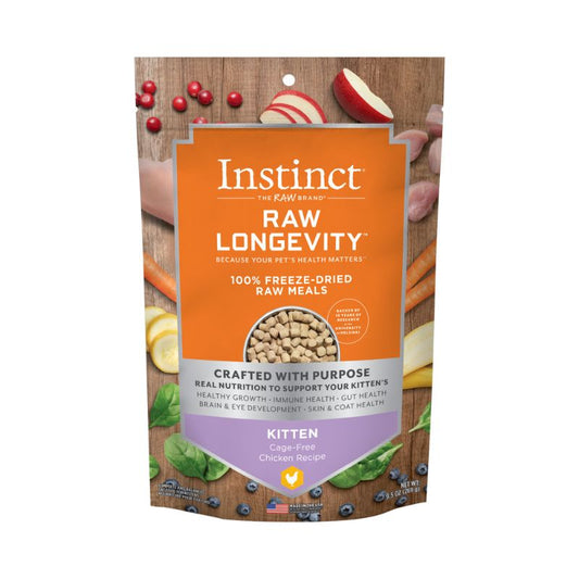 Instinct Raw Longevity Freeze-Dried Meals Chicken - Kitten - 9.5oz