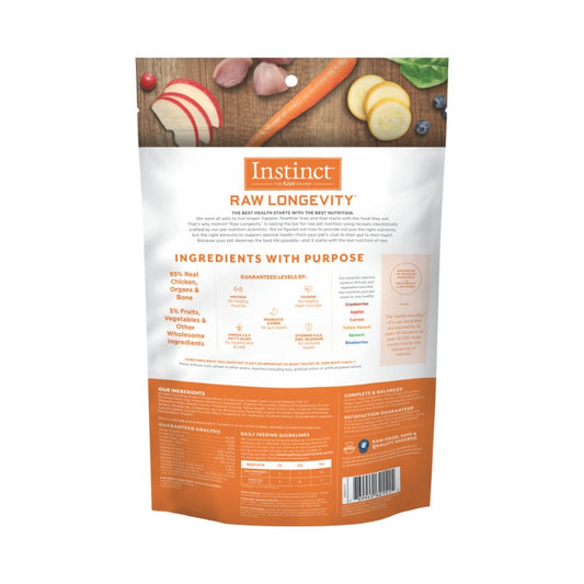 Instinct Raw Longevity Freeze-Dried Meals Chicken for Cats - 9.5oz