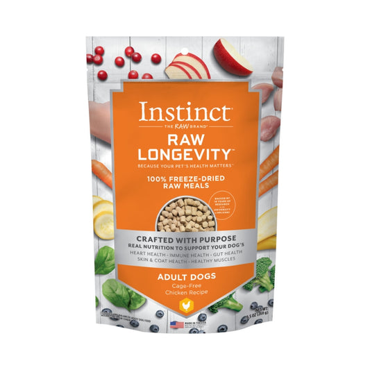 Instinct Raw Longevity Freeze-Dried Meals Chicken for Dogs - 9.5oz