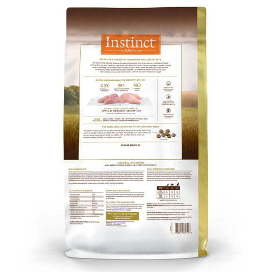 Instinct Ultimate Protein Kibble Recipe with Real Chicken Dry Cat - 10lb