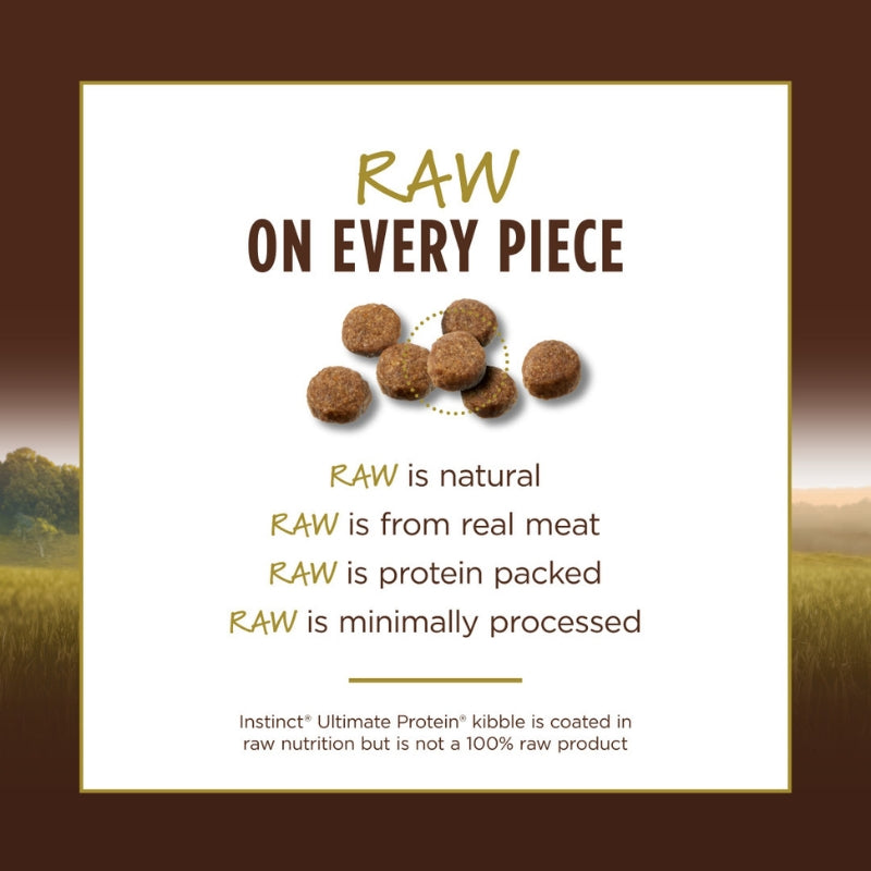 Instinct Ultimate Protein Kibble Recipe with Real Chicken Dry Cat - 10lb