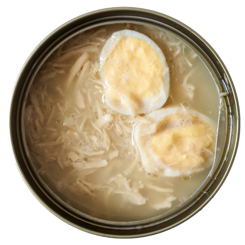 Jollycat Complete & Balanced Chicken & Quail Egg in Broth - 80g