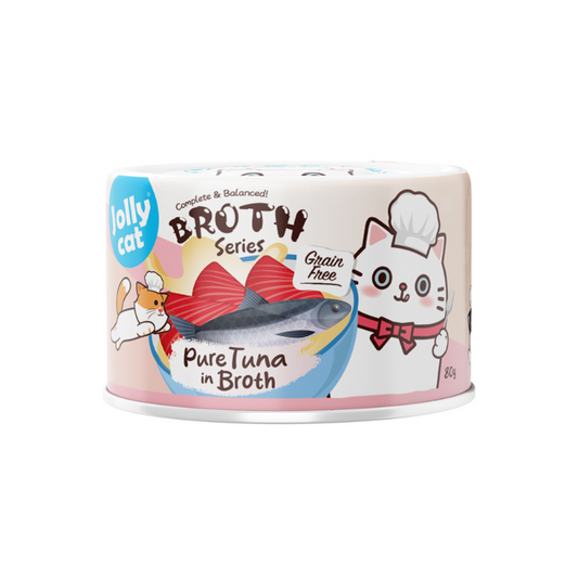 Jollycat Complete & Balanced Pure Tuna in Broth - 80g