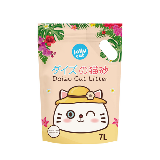 Jollycat Daizu Cat Litter Hawaiian Tropical - 7L