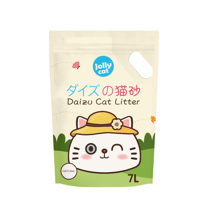 Jollycat Daizu Cat Litter Natural - 7L