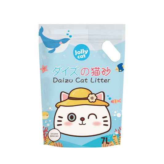 Jollycat Daizu Cat Litter Ocean Breeze - 7L