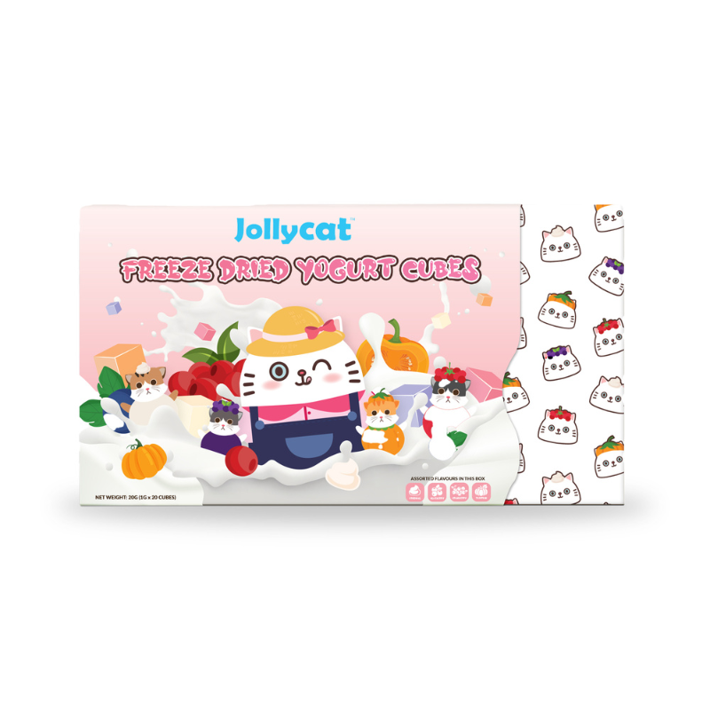 Jollycat Freeze Dried Yogurt Cubes Original - 20g