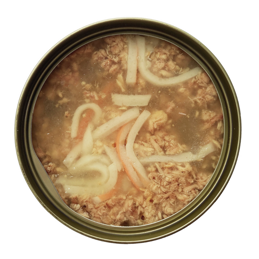 Jollycat Fresh White Meat Tuna & Crab Surimi in Jelly - 80g