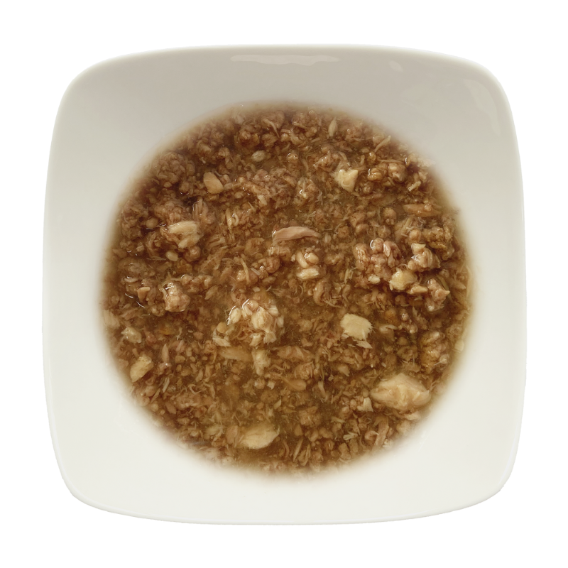 Jollycat Fresh White Meat Tuna & Salmon Flakes in Gravy - 80g