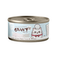 Jollycat Fresh White Meat Tuna & Shirasu in Gravy - 80g