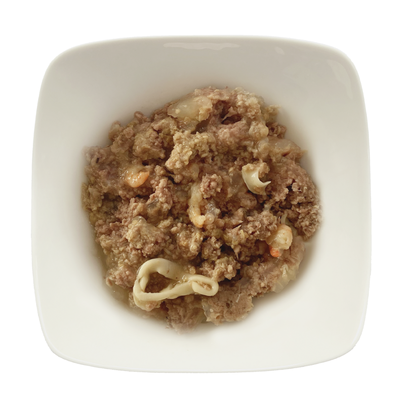 Jollycat Fresh White Meat Tuna, Shrimp & Calamari in Jelly - 80g