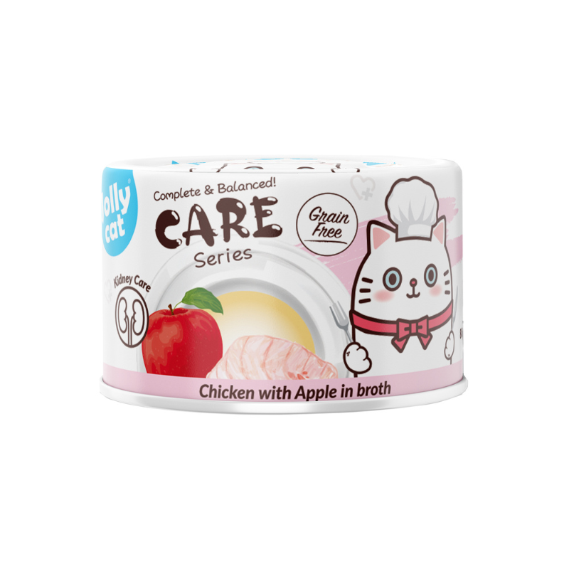 Jollycat Kidney Care Chicken with Apple in Broth - 80g