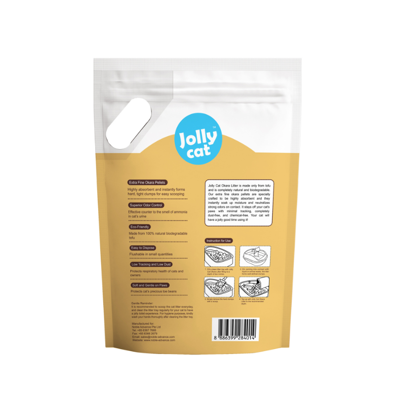Jollycat Okara Cat Litter Boba - 6L