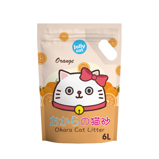 Jollycat Okara Cat Litter Orange - 6L